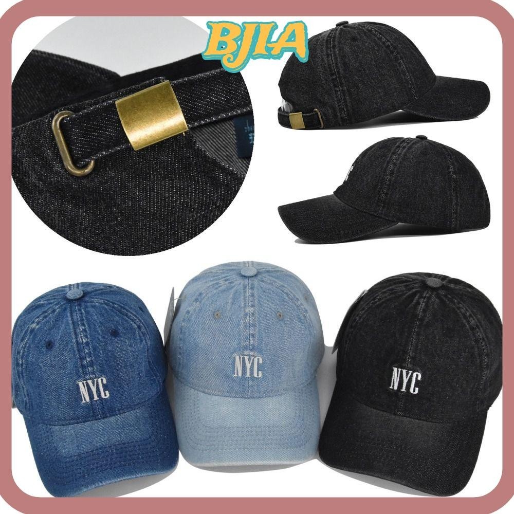 Bja NYC เย ็ บปักถักร ้ อยเบสบอล Caps, Quickdrying ครีมกันแดด