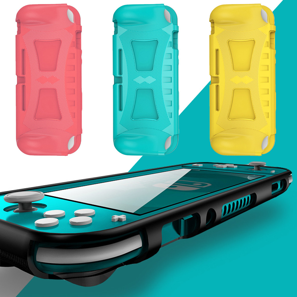 1 ชิ้นซิลิโคน TPU สําหรับ Nintendo Switch Lite Shock Proof ฝาครอบ ...