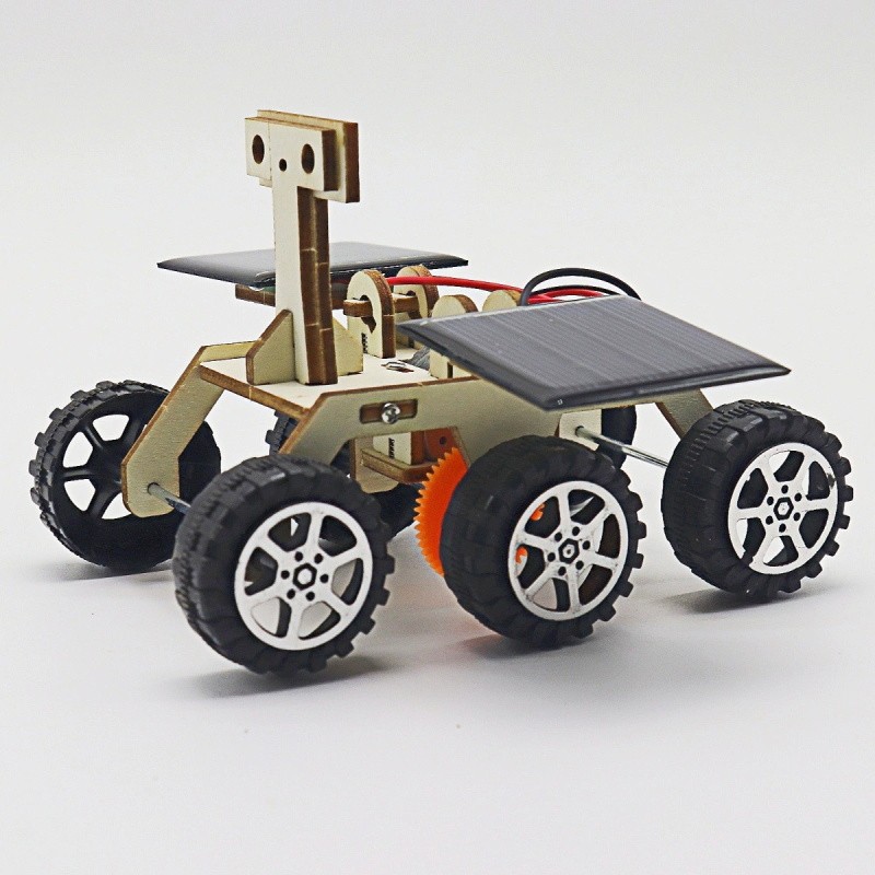 Gifted EDUCATION พลังงานแสงอาทิตย์ Lunar Rover DIY Handmade รุ่นวัสดุ ...