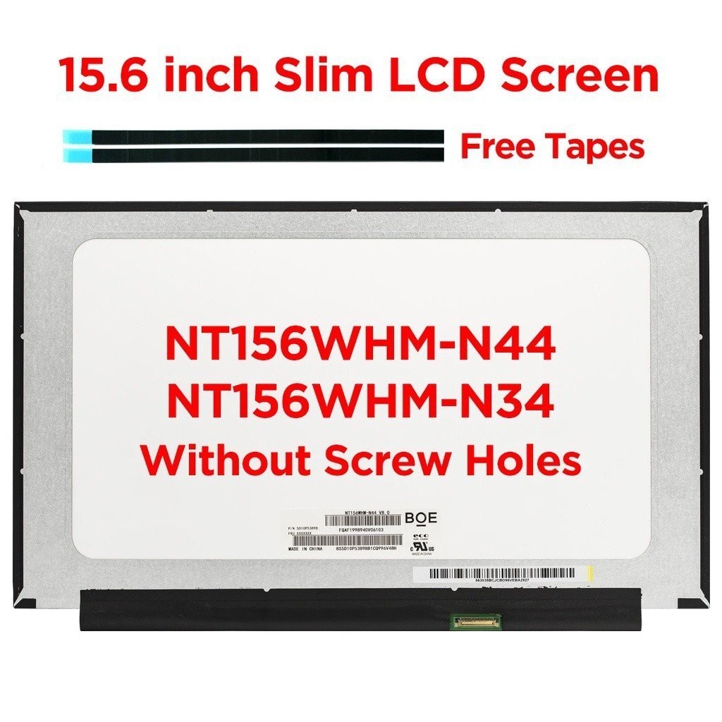 Replacement For BOE NT156WHM-N30 V8.0 NT156WHM-N34 NT156WHM-N35 LCD Screen 1366x768 15.6 Inch 30 Pins 60Hz LED Display Digitizer Panel (for Non-Touch Screen Only - Foto 3