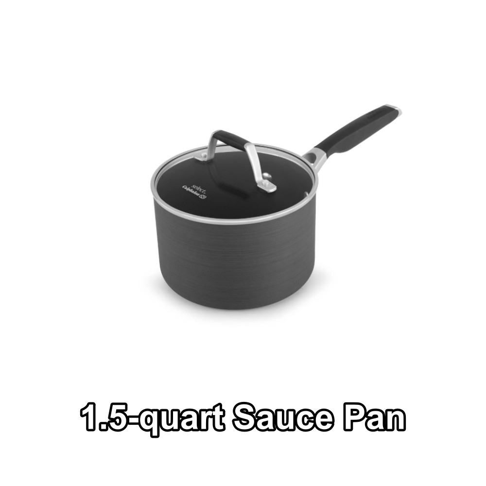 [Select by Calphalon] Hard-Anodized Nonstick Cookware Set คาลฟาลอน ชุด ...