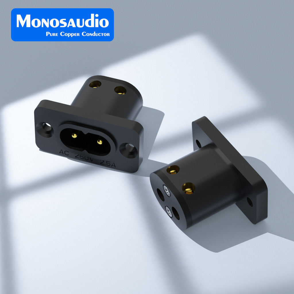 Monosaudio IB73 IEC ซ็อกเก็ต C7 C8 Figure8 Inlet Power Plug Connector ...