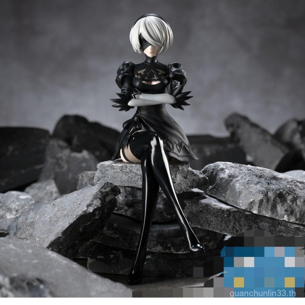 ฟิกเกอร์ติดรถยนต์ NieR Automata Yurha 2nd 2B Miss ตกแต่งอนิเมะสองมิติ ...
