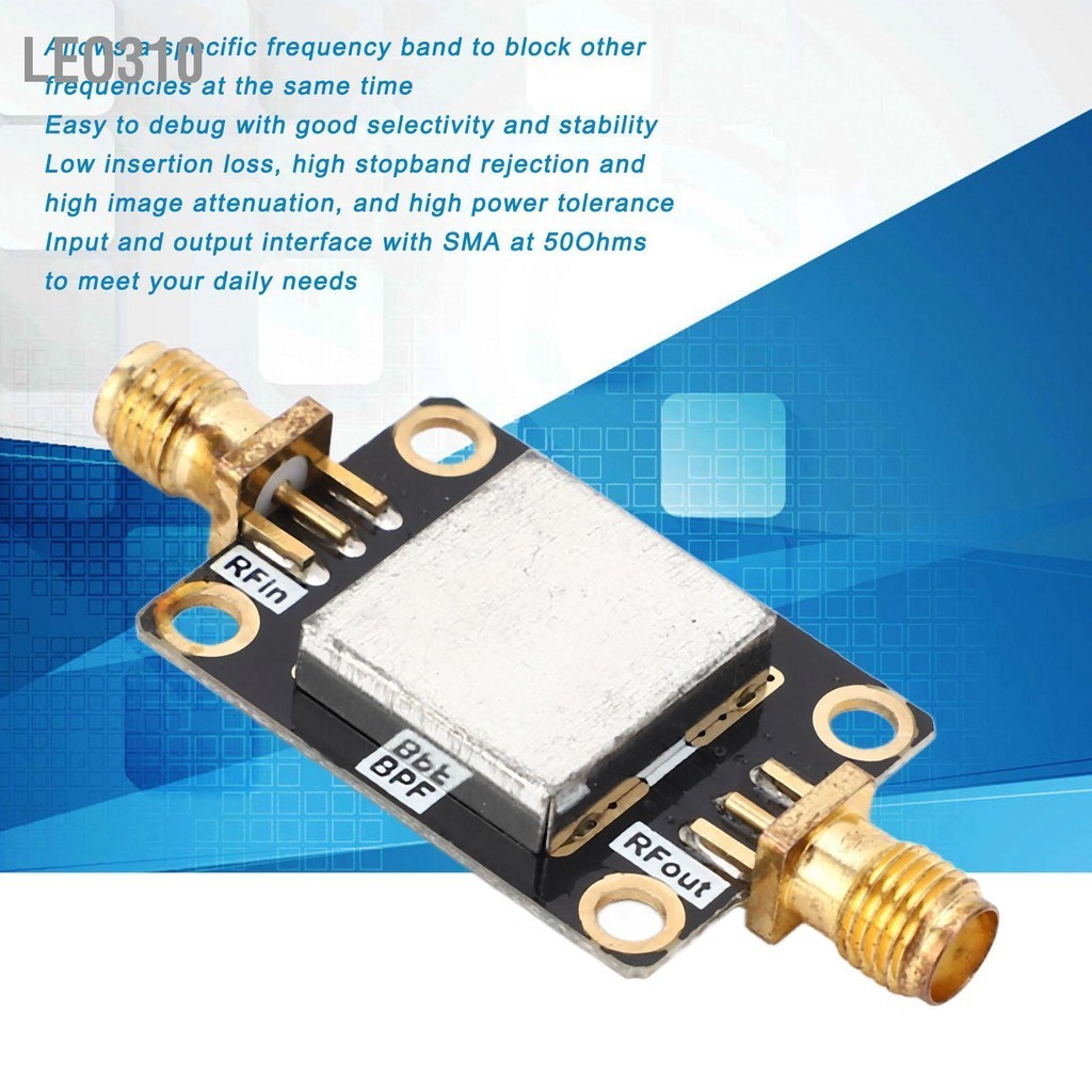 Bandpass Filter 2400MHz/2450MHz - Voor WiFi, Bluetooth, Zigbee, SAW Technologie, Verbeterd Bereik