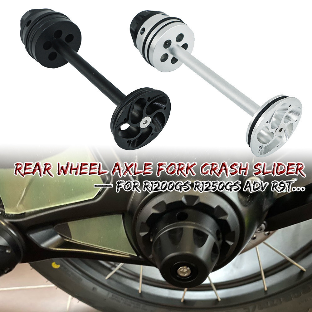 YJ Motorcycle Rear Wheel Axle Fork Crash Protector Slider For BMW R ...