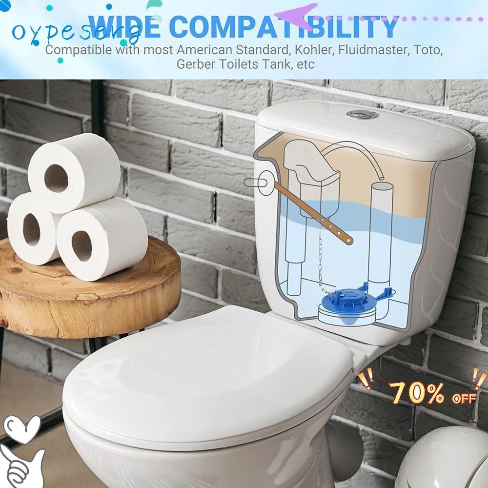 Oypeserg12 Toilet Flapper, Toilets Tank Water Saving Rubber Stopper