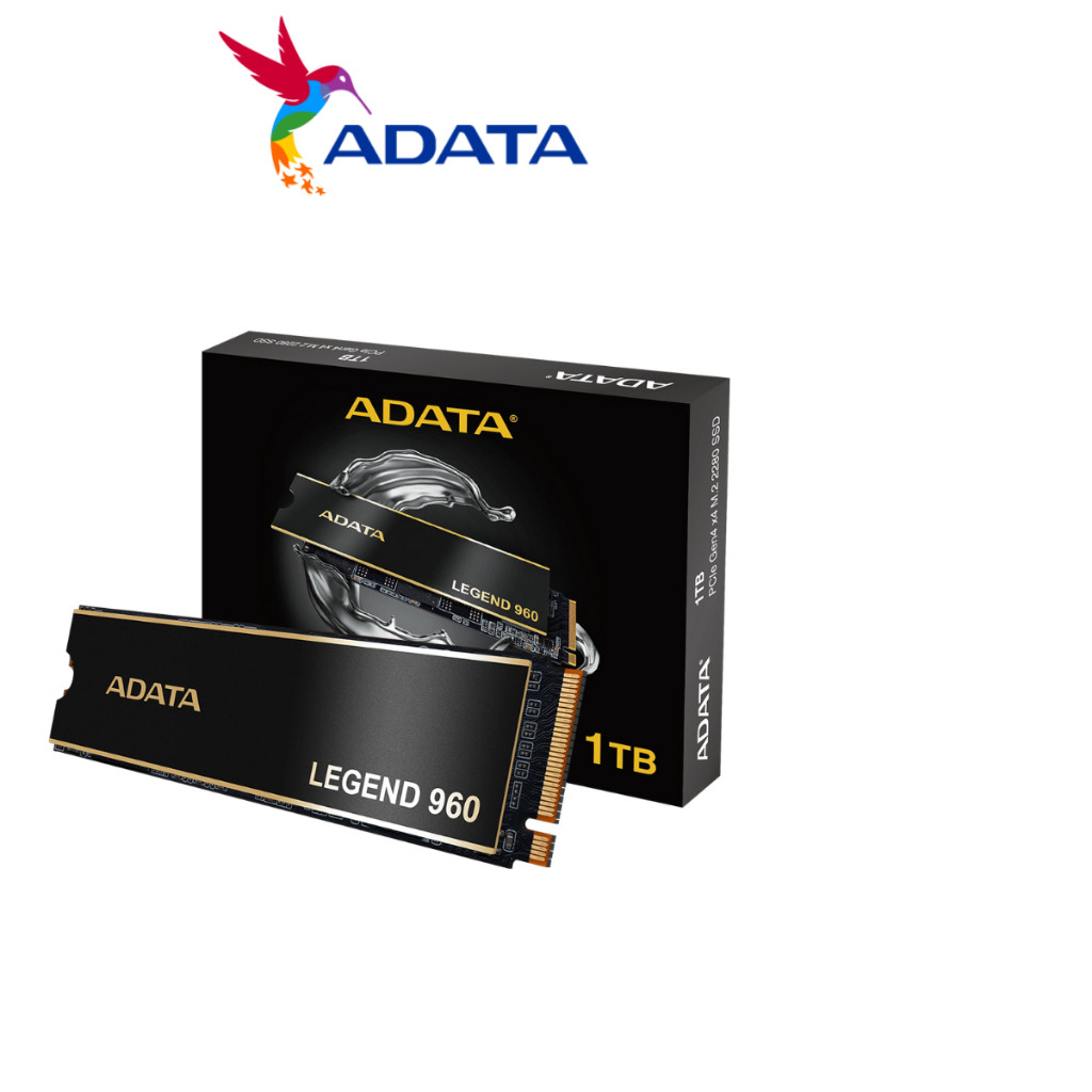 ADATA Legend 960 M.2 ความจุ 1TB, 2TB (PCIe NVMe Gen4 x4 SSD) Max 7,400 ...