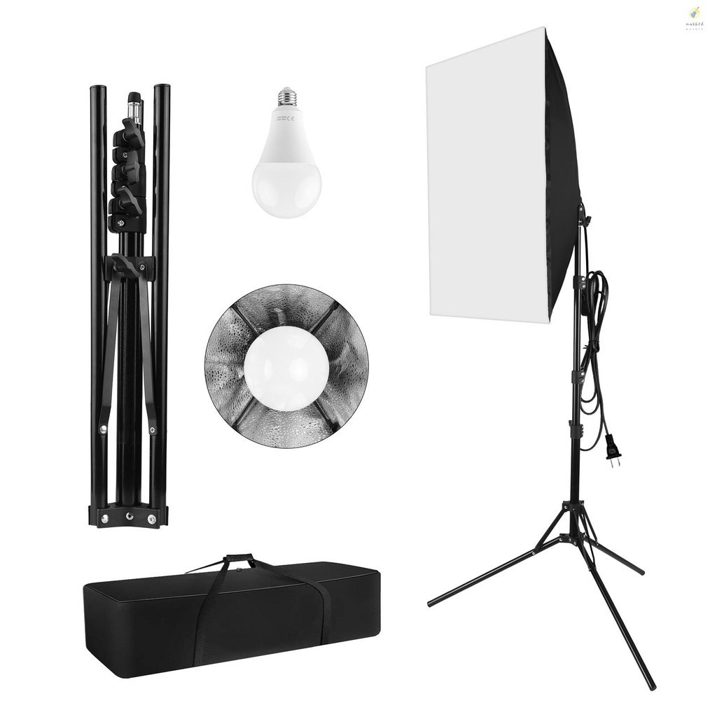 Andoer professional studio softbox lighting kit 1 28 x 20