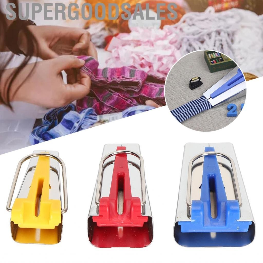 Supergoodsales เครื่องทำเทปอคติ Hemming เครื่องมือ 3 ชิ้นสำหรับงาน ...