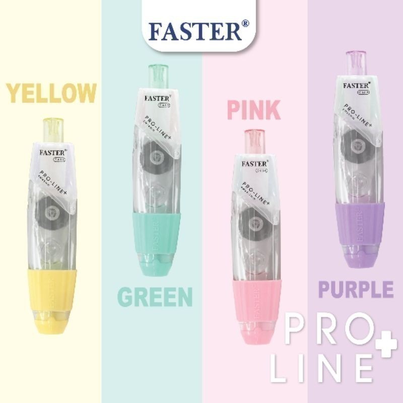 llยกกล่องll เทปลบคำผิด ฟาสเตอร์ FASTER Pro Line และ Pro Line Plus ...