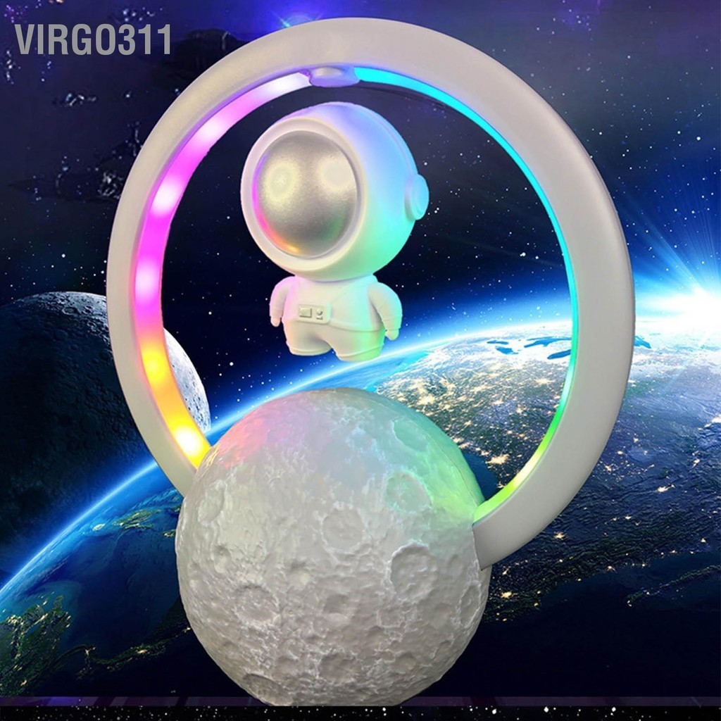 Virgo311 ลำโพงลอยแม่เหล็กแบบลอยตัว Spaceman RGB Light Speaker ลำโพง ...