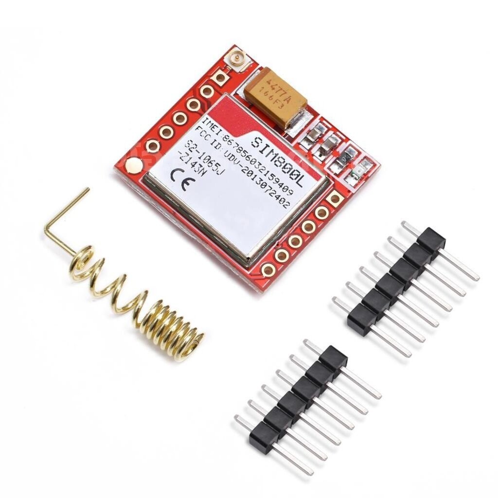 NA243 โมดูลซิม โมดูลสื่อสาร SIM800L GPRS GSM Module Quad-Band Micro SIM ...