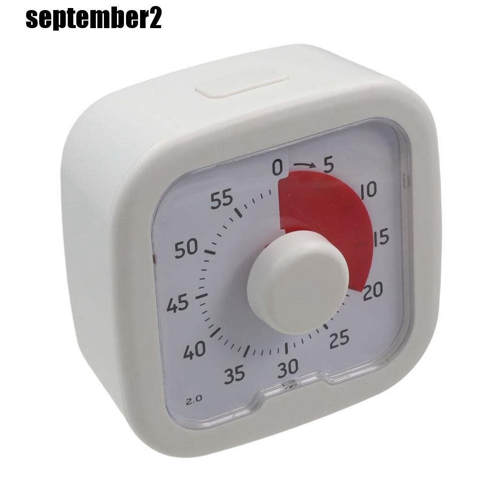 September Visual Timer, Silent 60-Mute Countdown Timer, Multi ...