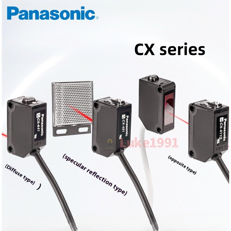 เซ็นเซอร์สวิตช์โฟโตอิเล็กทริกแบบสะท้อนกระจาย Panasonic CX-442/441/491 ...