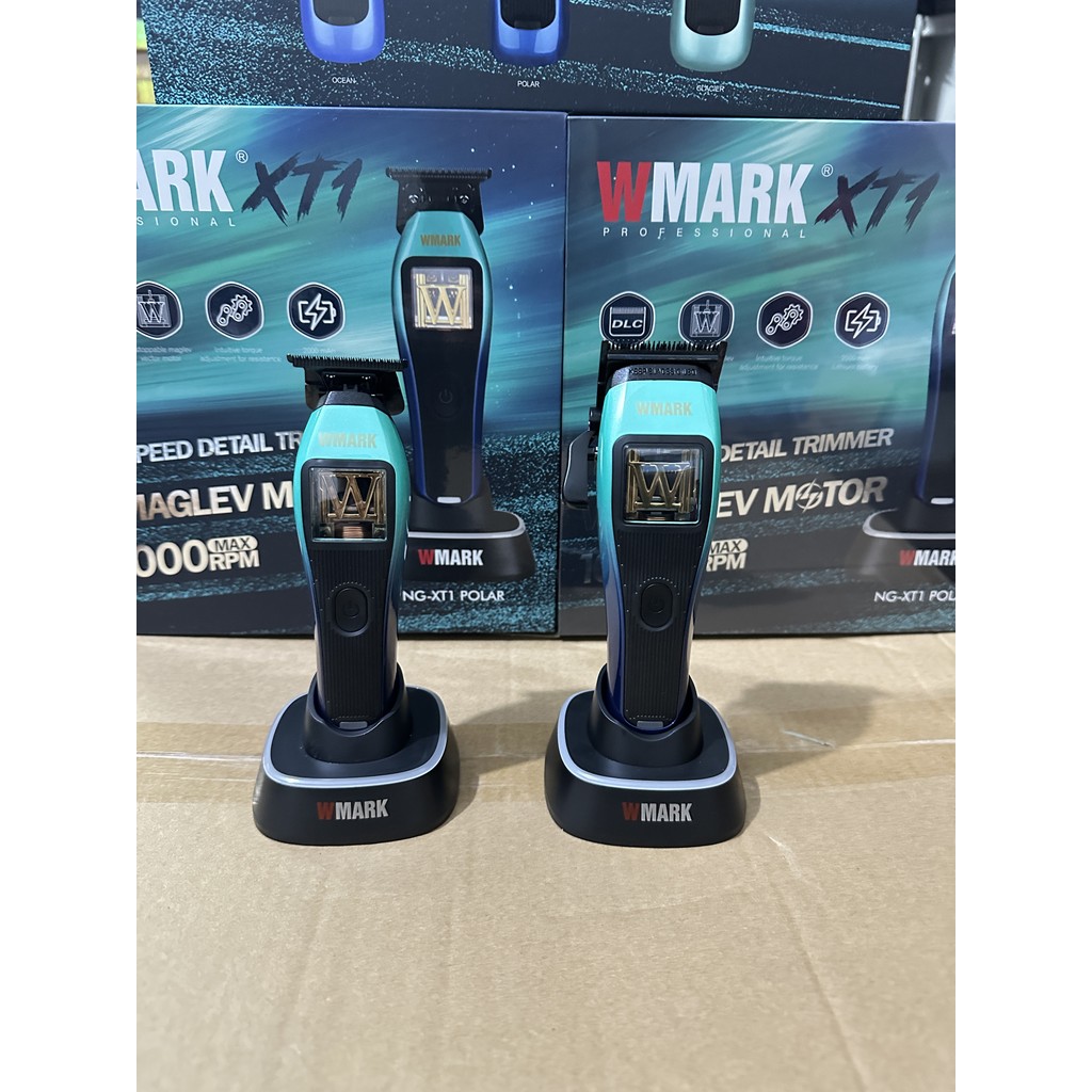 Wmark NG-X1+XT1 Aurora Professional Electric Clipper LCD Maglev จอแสดง ...