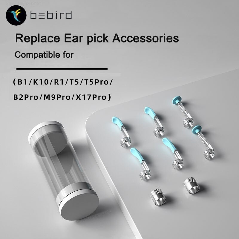 ⊙ ♘Bebird A2 C3 B2 X17 Pro M9 Pro R1 Original Visual Ear Sticks Earpick ...