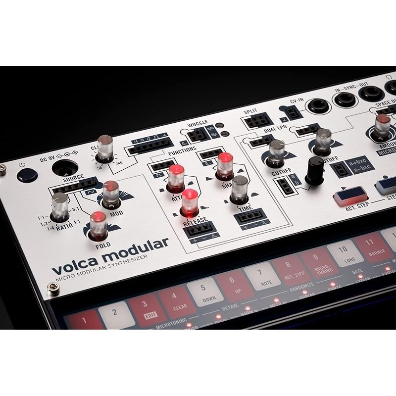 KORG modular synthesizer volca modular Patching cable included Battery ...
