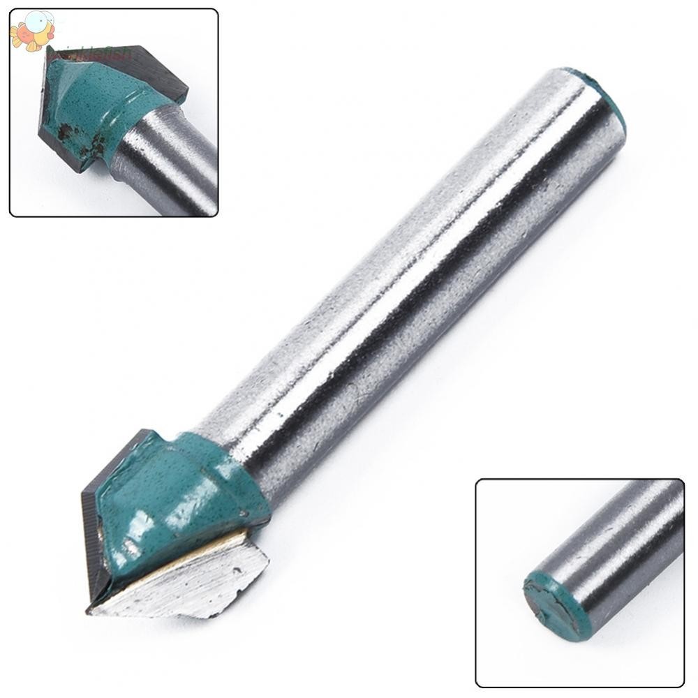 Router Bit 6mm Shank เส ้ นผ ่ านศูนย ์ กลาง 90 องศาการออกแบบตัดขอบคู ่ ...