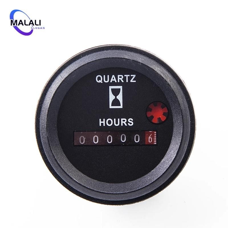 H748 DC12 36V Hours Counter Excavator Hour Meter Timer Construction
