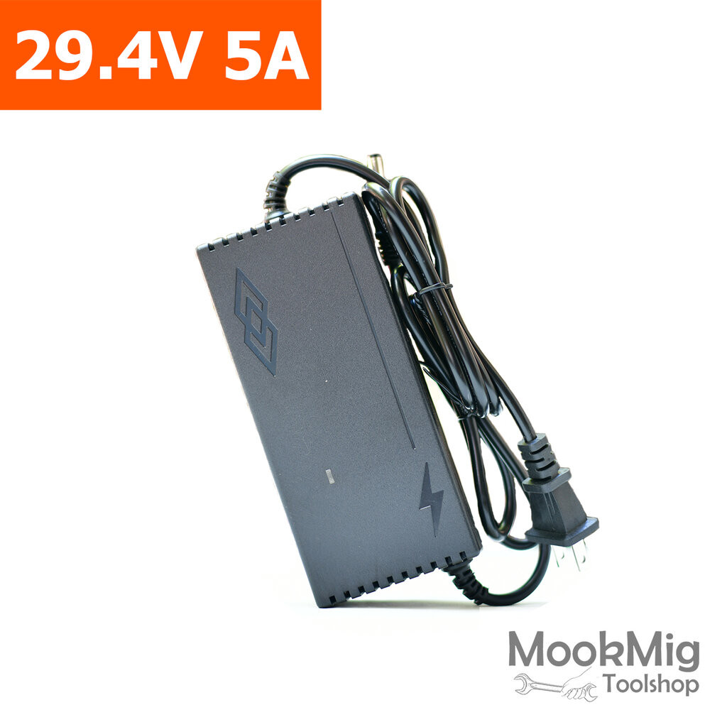 Li-Ion Charger 29.4V 3A - 5A ที่ชาร์จแบตเตอรี่ Lithium Ion สำหรับแบต 3 ...