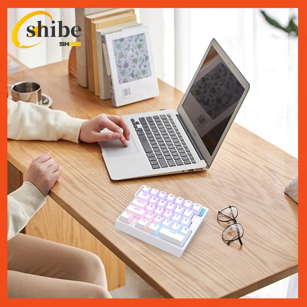 [shibell01.th] He30 คีย์บอร์ดเกมเมอร์แบบมีสาย 29 คีย์สวิตช์แม่เหล็กแป้น ...