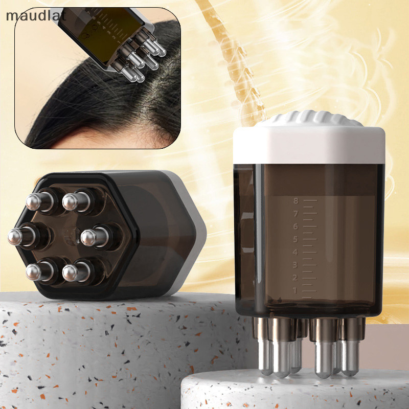 Maud แบบพกพา Scalp Applicator Liquid Comb Mini นวดหวี Liquid Guiding ...