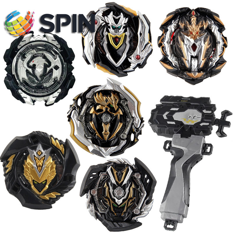25 รูปแบบสีดําเดี่ยว Beyblade Burst B-117 Revive Phoenix B-134 Slash ...