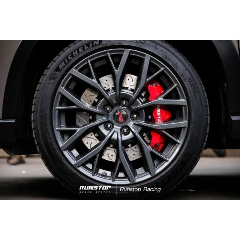 Runstop Subaru forester Over Size Disc Brake Kit จานหลัง ขยาย พร้อมขา ...