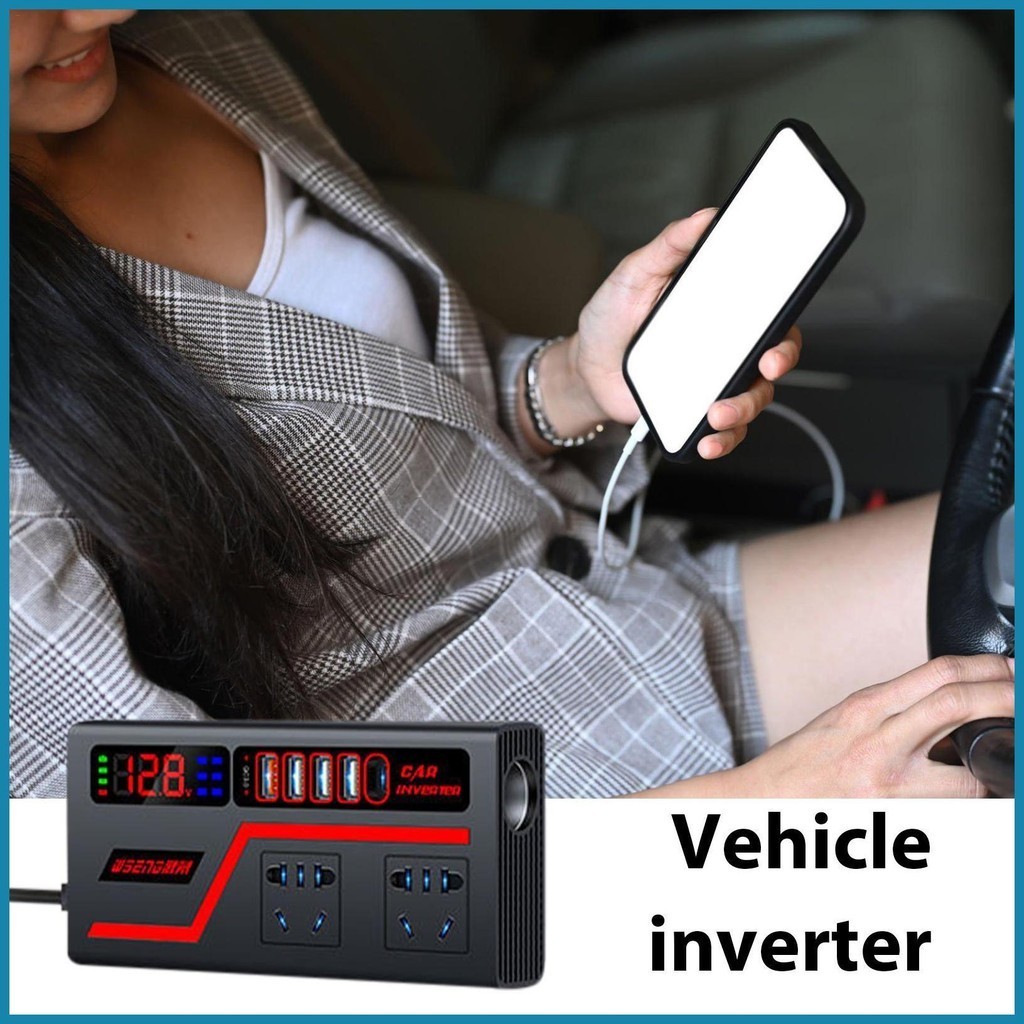 Power Inverters For Vehicles Car Inverter Power Outlet Truck Converter ...