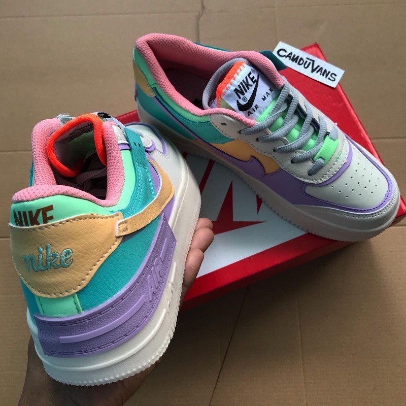 [Can Cod] nike air force 1 shadow สีงาช้าง | Shopee Thailand
