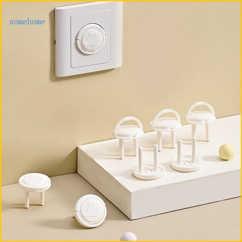 Some 10 ชิ้นเด็กความปลอดภัย Socket Guard 2Pin รอบ Outlet Protector ฝา ...