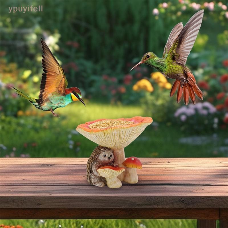 [YPU] Embry Bubbles Forking Outdoors, Outdoor Garden Birdbath combed ...