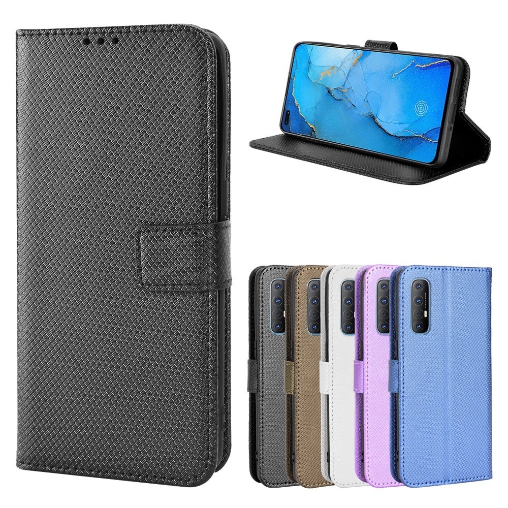 ★Flip Case OPPO Reno3 Pro Case Wallet PU Leather Back Cover OPPO Reno 3 ...