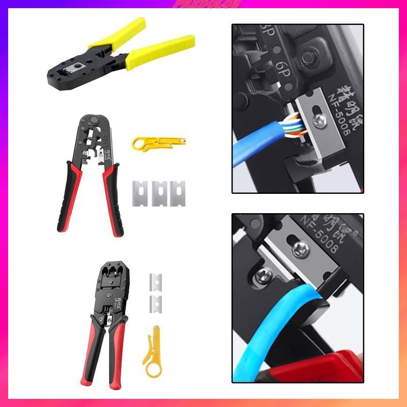 [Predolo2 ] คีมเครือข ่ าย Cut and Strip Network Clamp Hand Tool Cable ...