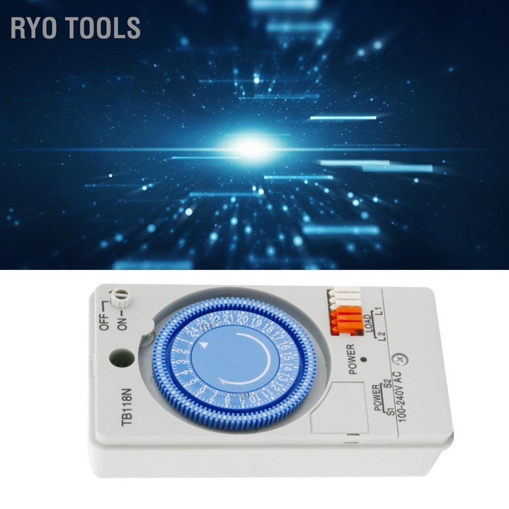 Ryo Tools สวิตช์เวลาแบบกลไกในตัวตัวควบคุมตัวจับเวลาไมโครคอมพิวเตอร์ ...