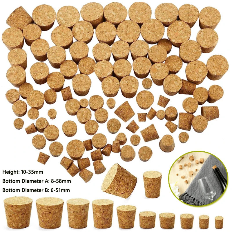 5/10Pcs Wine Corks Corks Wine Stopper Reusable Functional Portable ...