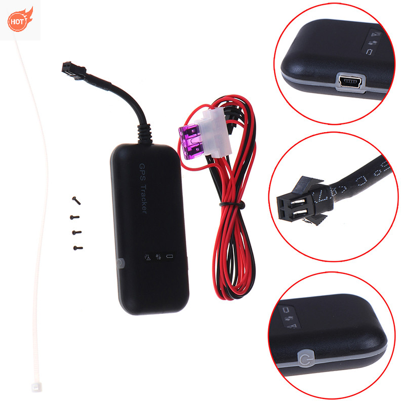 Mox GT02/TK110 GSM/GPRS/GPS Tracker Car Bike Real Time Locator Location Tracking TH Shopee