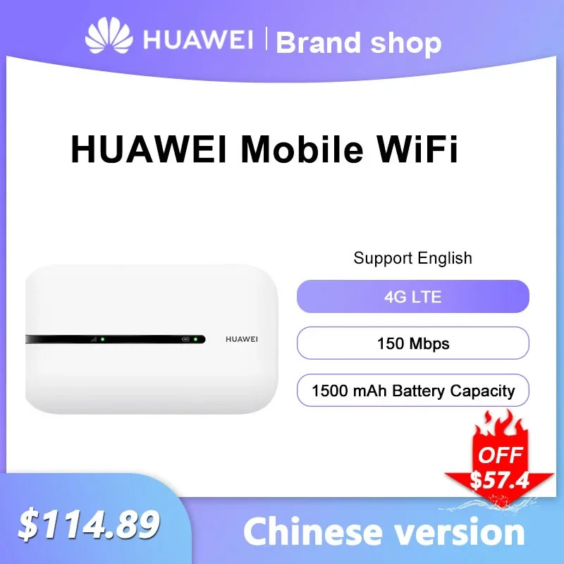 Huawei 4G Router WIFI 3 E5576855 Wireless Wifi Portable Modem Outdoor