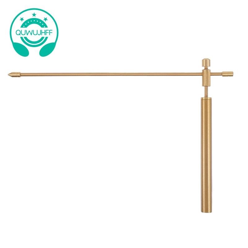 (quwujhff1 Pcs ทองแดง Dowsing Rods ทองแดง Dowsing Rod สําหรับ Divining ...