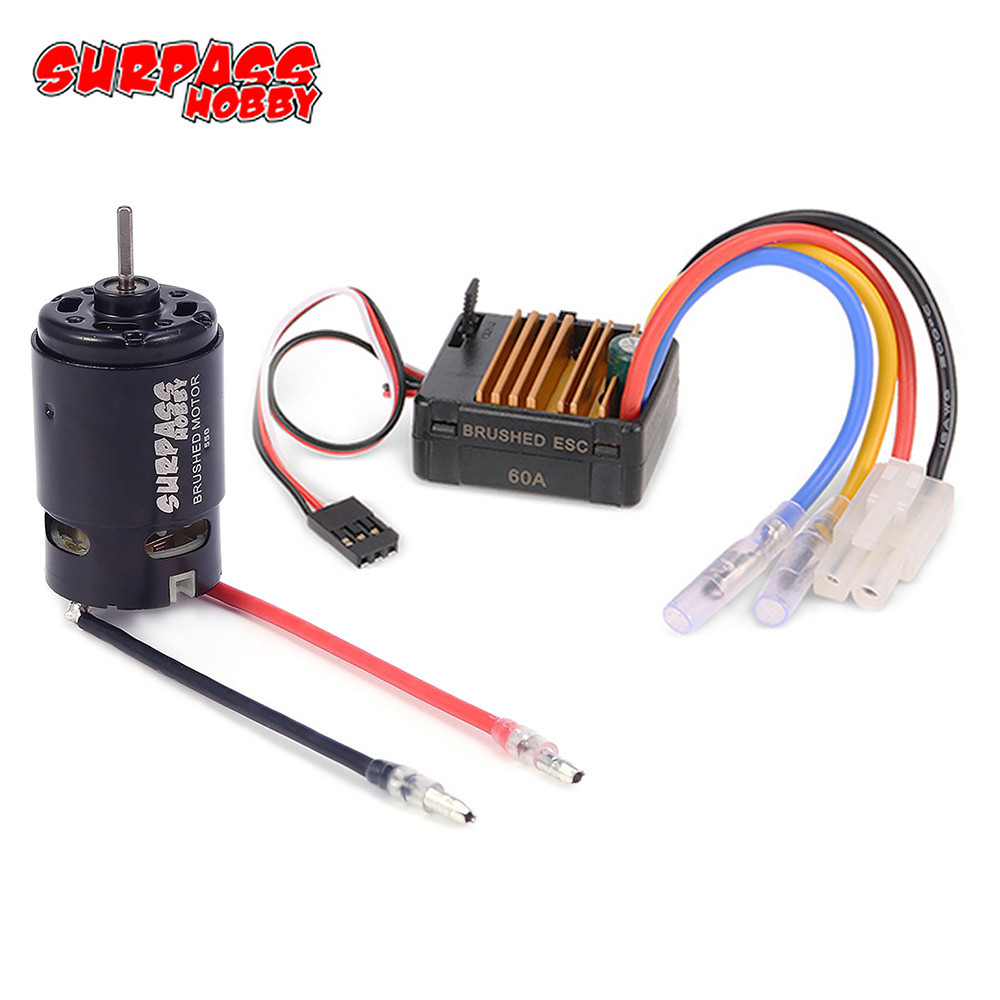 Moteur Brossé 550 21T – Pour 1/10 Trail Crawler – HSP, HPI, Kyosho, TRAXXAS TRX-4/TRX-6 – 91W – Ventilateur Intégré