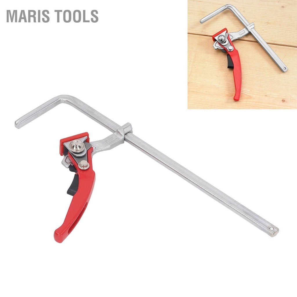 Maris Tools Ratchet Track Clamp 300x60 มม. แรงหนีบขนาดใหญ่ Self ...