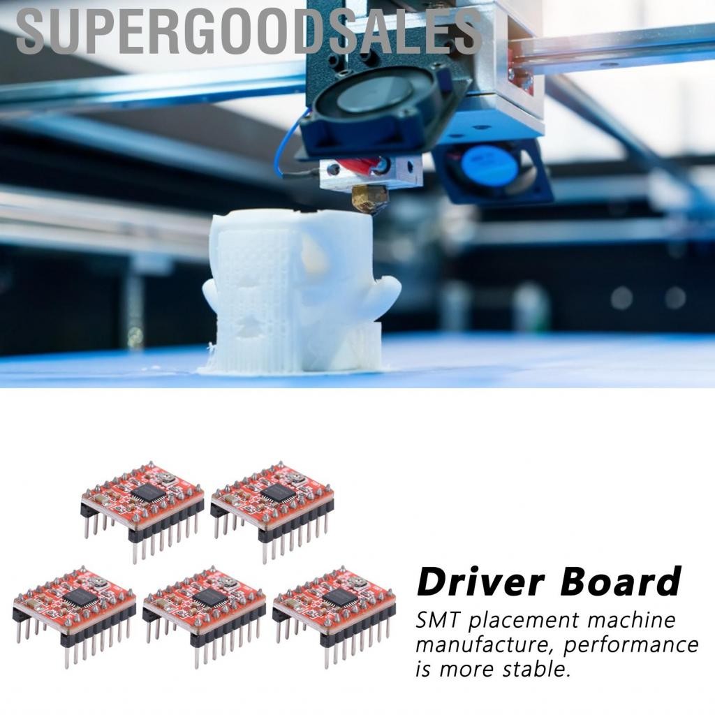 Supergoodsales 5PCS A4988 Stepper Motor Driver Module พร้อมอุปกรณ์เสริม ...