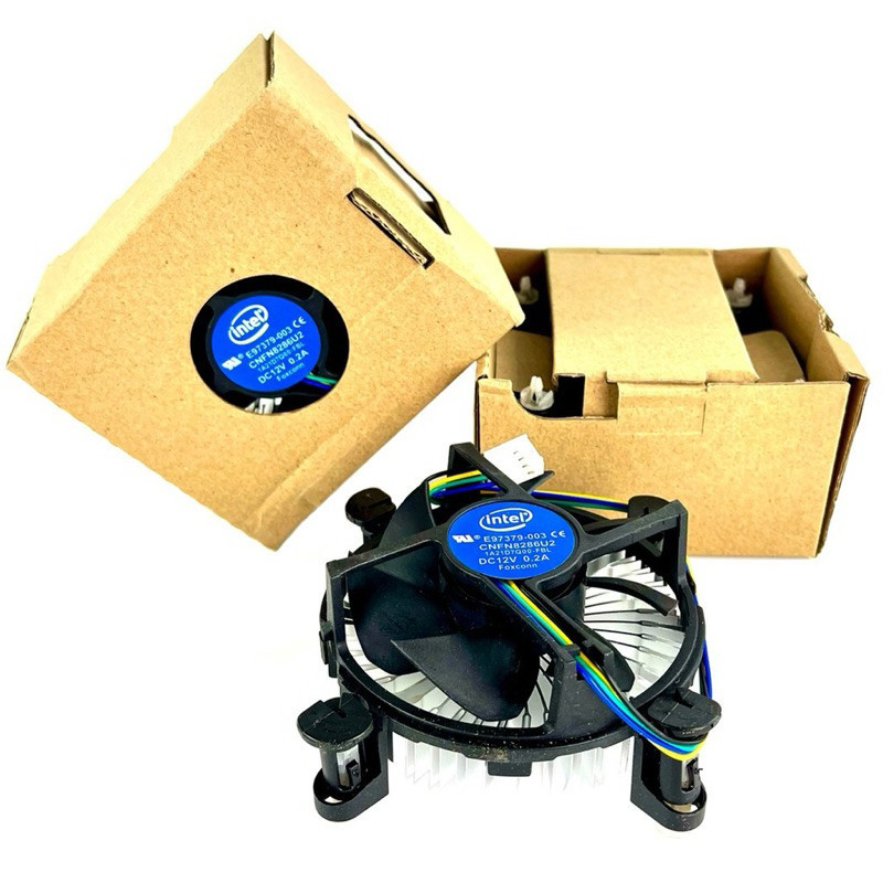 (ของใหม่)ซิงค์ พัดลม ซีพียู อินเทล Cpu fan intel สำหรับ 1150 1151 1155 ...