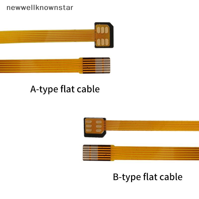 Newwellknownstar Nano 4FF ซิมการ์ด Converter FPC Extension Cable to ...