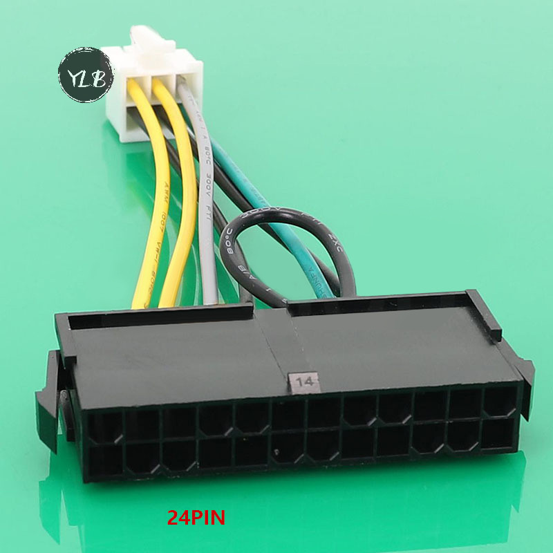 Ylb> อะแดปเตอร์แปลงสายเคเบิ้ล 24Pin Female To 6P Male สําหรับเมนบอร์ด ...