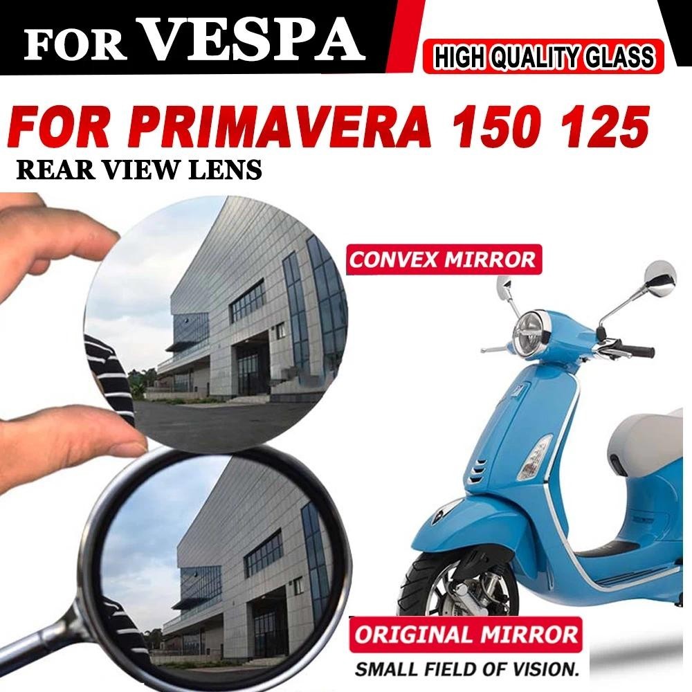 UPTBSFLS For Vespa Primavera 50 2T 4T Primavera 125 4T Primavera 150 4T Motorcycle Mirrors Rearview Accessories Motorcycle(Black - View #10