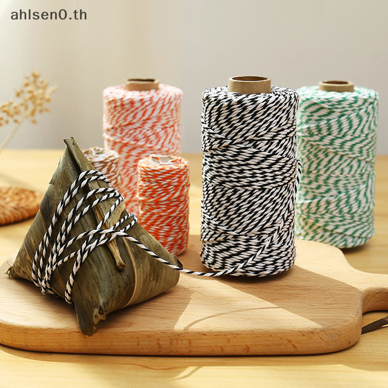 Ahlsen0 2 มม.หนา Butchers String ผ้าฝ้าย Twine เนื้อ Prep Trussing ...