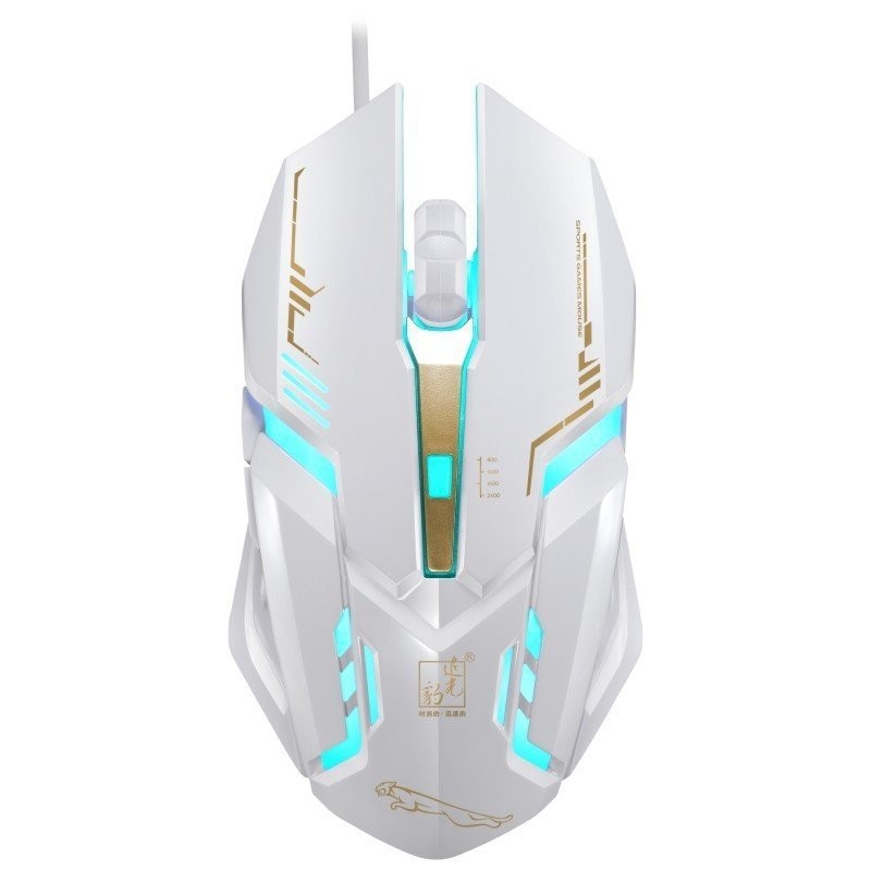 เมาส์เกมมิ่ง Chasing Leopard V17 แบบมีสาย USB สำหรับเล่นเกม League of ...