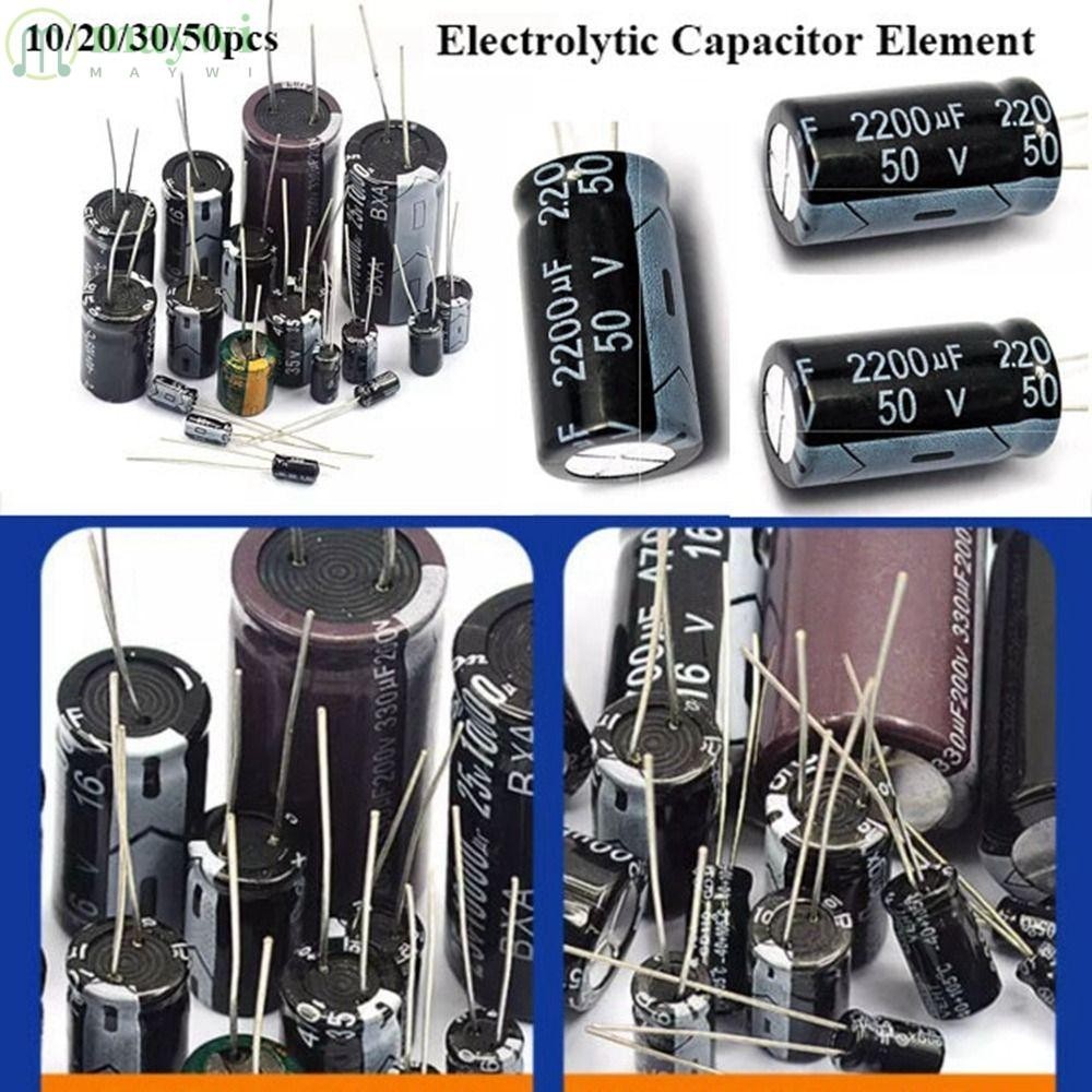 Condensatore Elettrolitico Da 10 Pezzi Da 6,3 V, 10 V, 470 UF - Foto 3