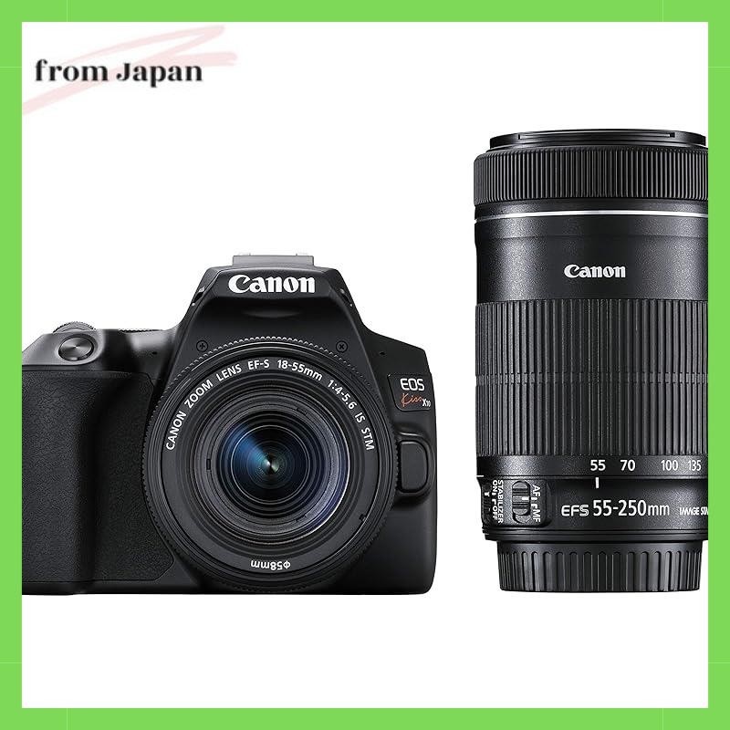 กล้องดิจิตอล Slr Canon Eos Kiss X10 Double Zoom Kit สีดํา กล้องดิจิตอล Slr Canon Eos Kiss X10 Double Zoom Kit สีดํา